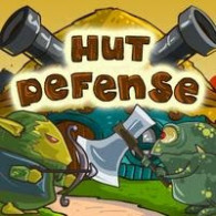 Flash game Protection of Huts. TD Hut Defense is free, online, without registration